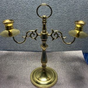 Baldwin Brass 2 Arm Candelabra Double Candle Stick Holder Candle stand 2 avail